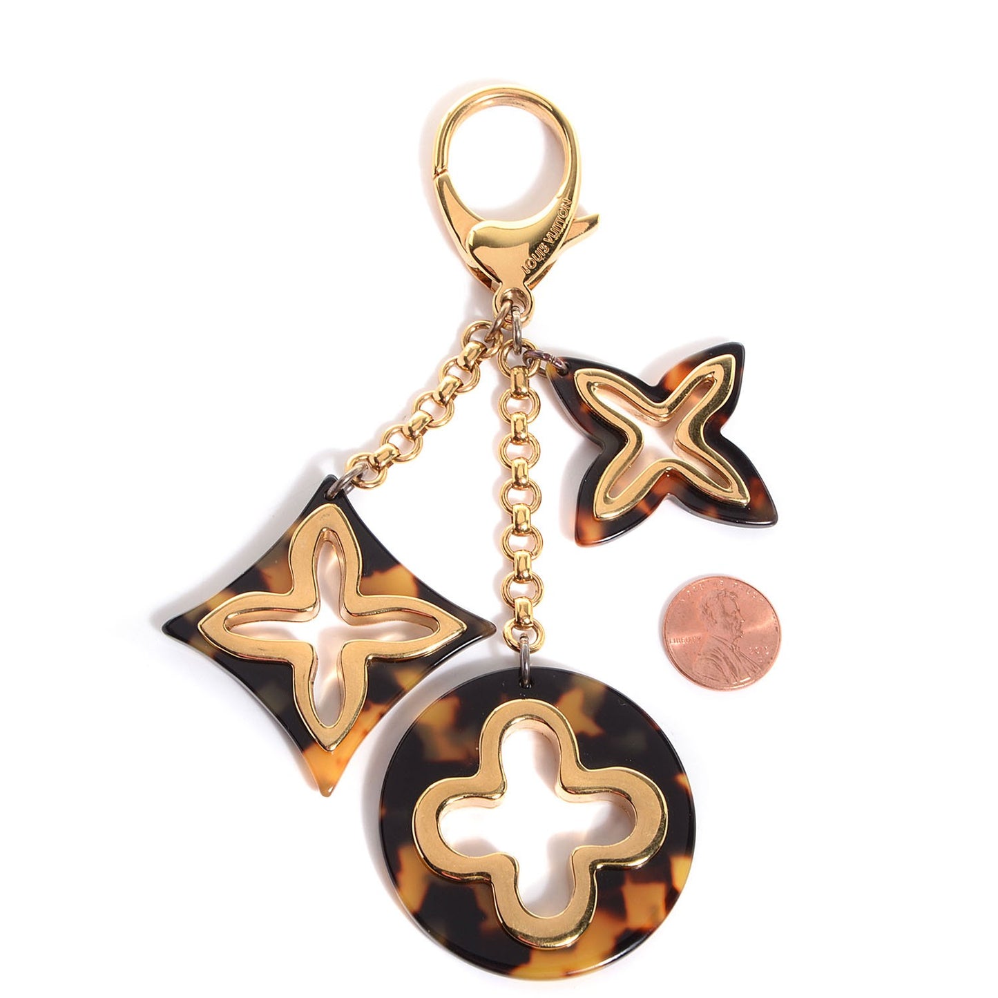 Insolence Bag Charm Ecaille