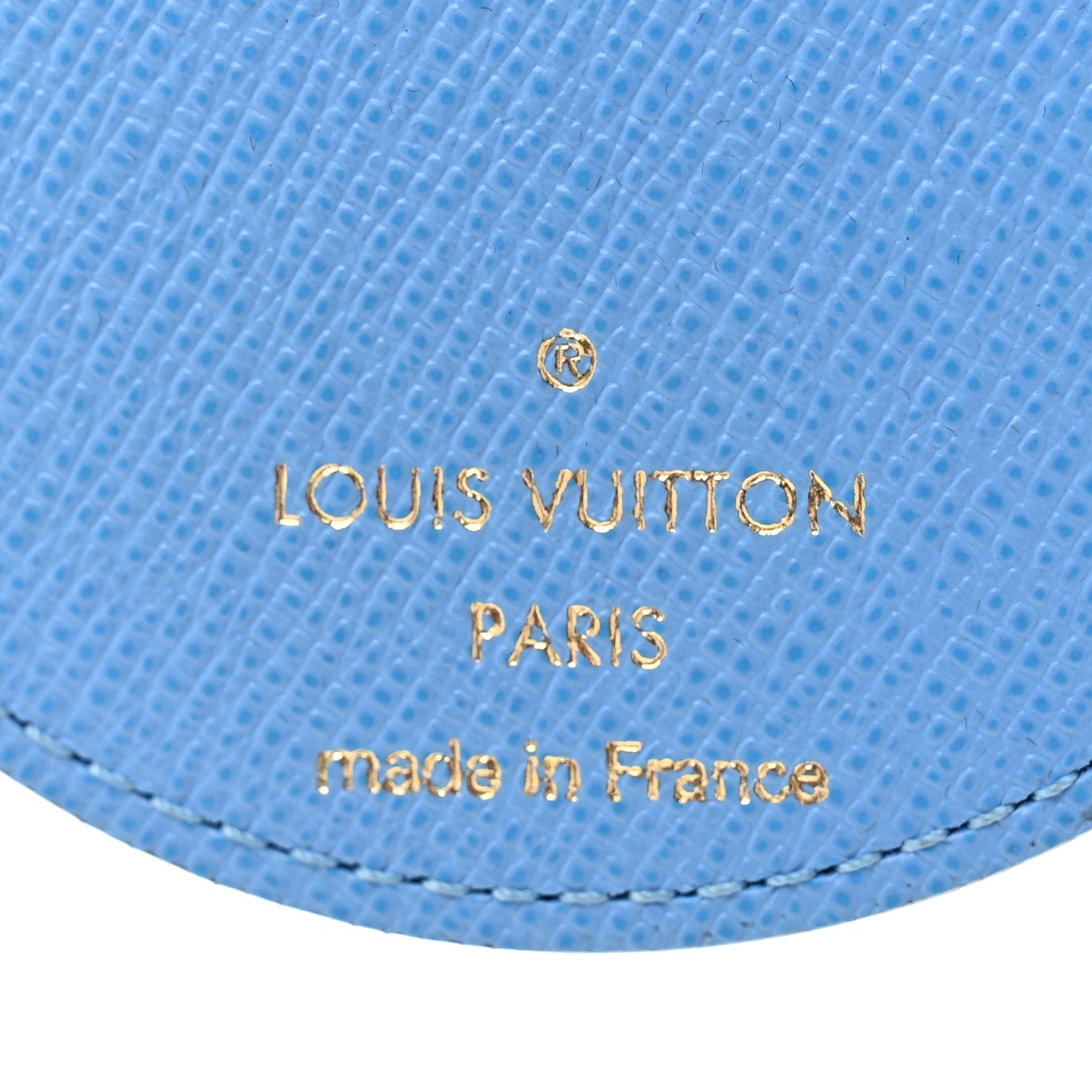 Louis Vuitton Monogram 2021 Christmas Animation China Wall Bag Charm Key Ring Myosotis Blue 3 of 6