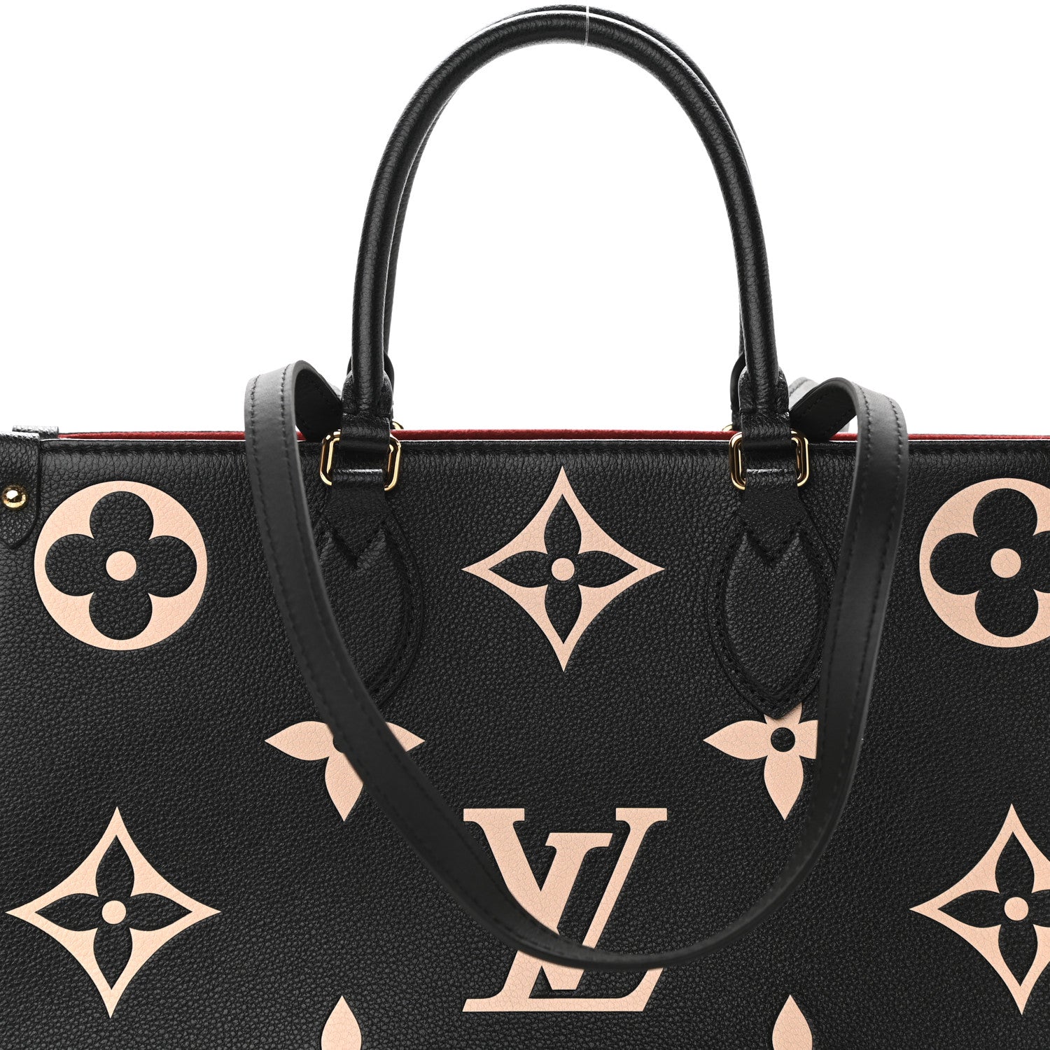 Louis Vuitton Empreinte Monogram Giant Onthego MM Black Beige 8 of 11