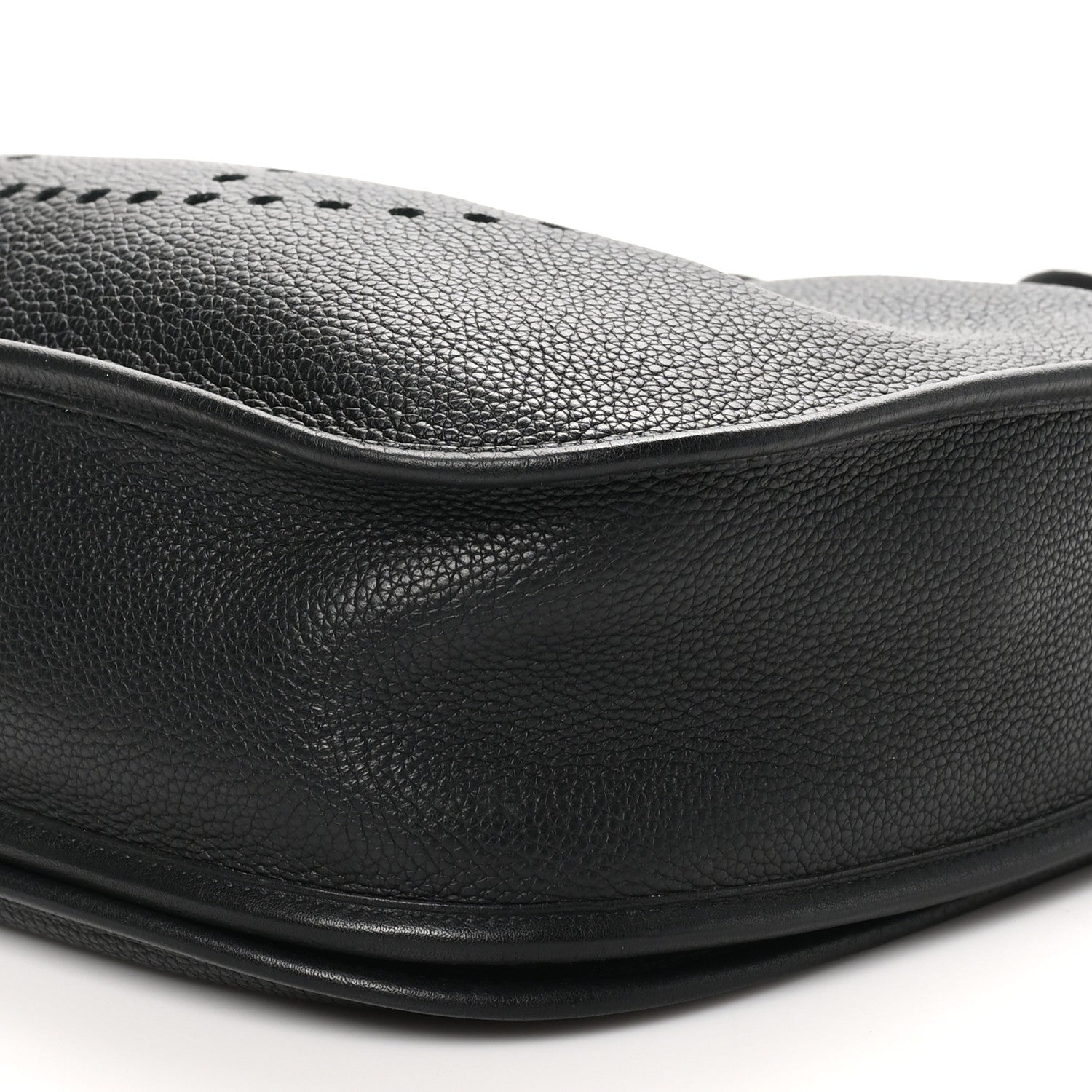 Hermes Taurillon Clemence EVELYNE III GM Black 10 of 10