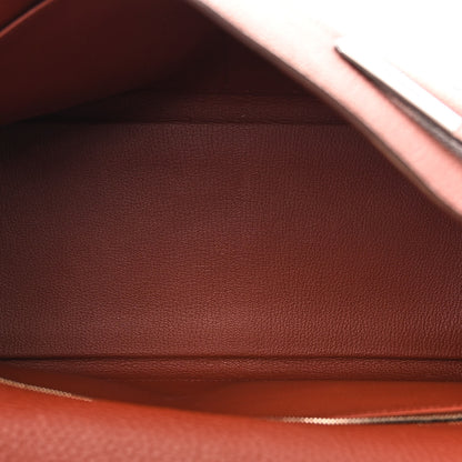 Hermes Togo Kelly Retourne 35 Brique 5 of 14