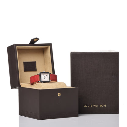 Louis Vuitton Stainless Steel Epi 23mm Emprise Quartz Watch 8 of 8