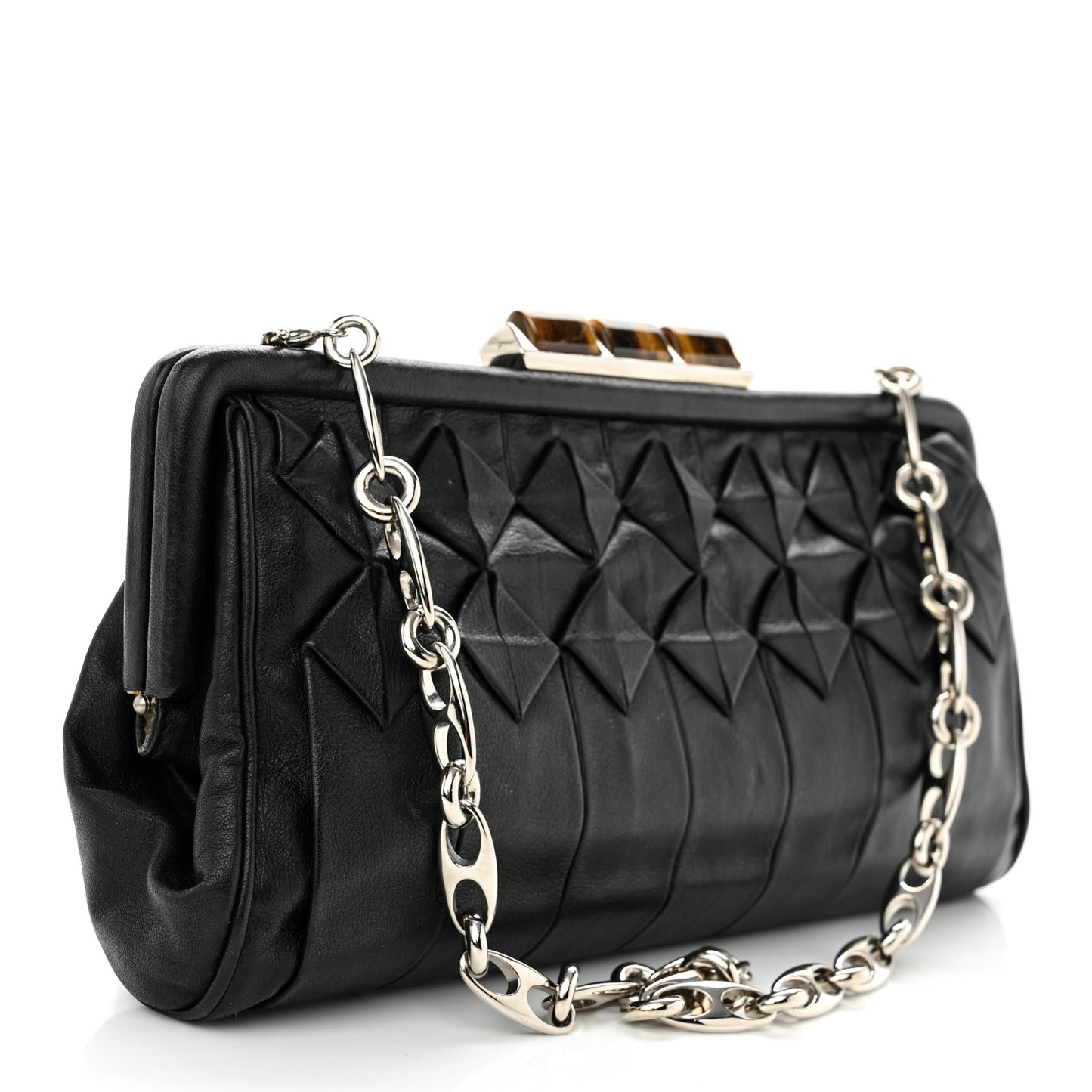 Clutch On Chain Black