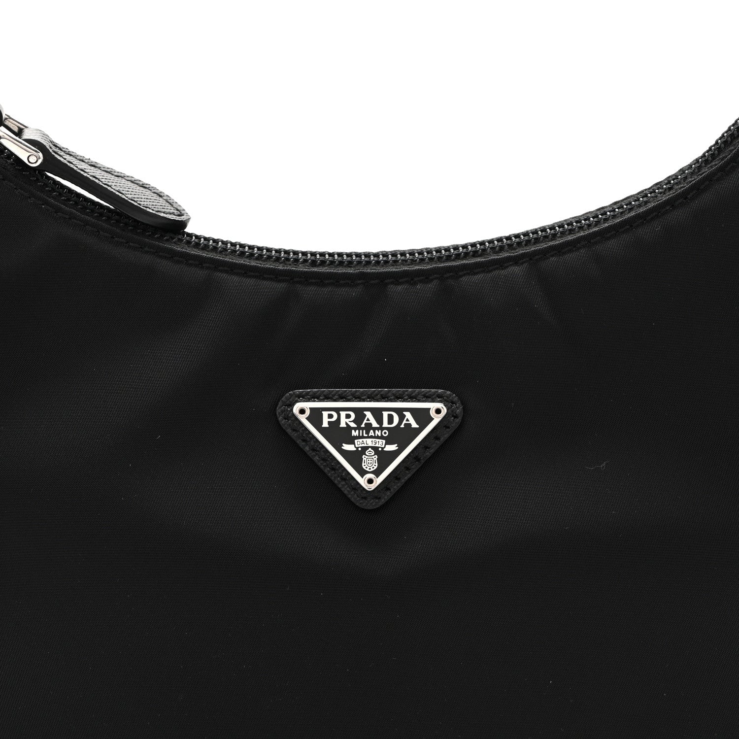 Prada Tessuto Nylon Mini Re-Edition 2000 Bag Black 9 of 11