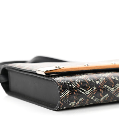 Goyard Goyardine Monte Carlo Bois Clutch With Strap Black 8 of 11