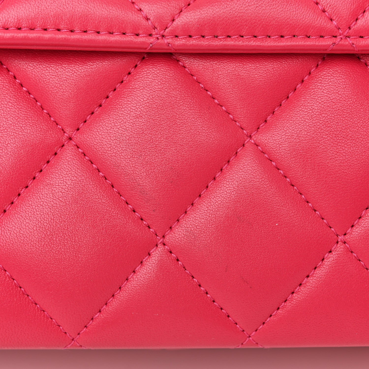 Chanel Lambskin Quilted Small Trendy CC Dual Handle Bag Dark Pink 15 of 16