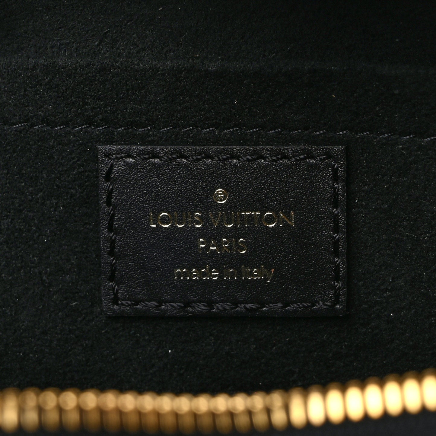LOUIS VUITTON Calfskin New Wave Heart Bag Black