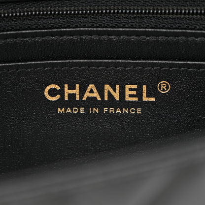 Chanel Lambskin Quilted Mini Rectangular Flap Black 6 of 12