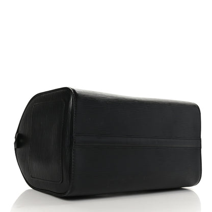 Louis Vuitton Epi Speedy 30 Black 4 of 9