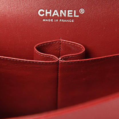 Chanel Caviar Quilted Jumbo Double Flap Red 8 of 14