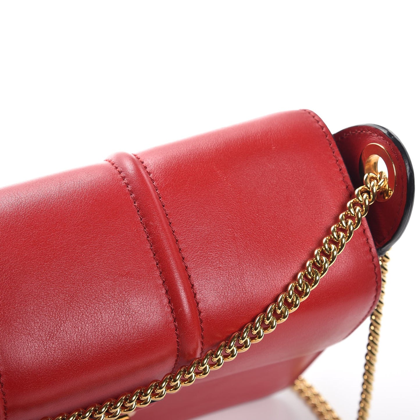 Calfskin Small Jiji Crossbody Bag Red