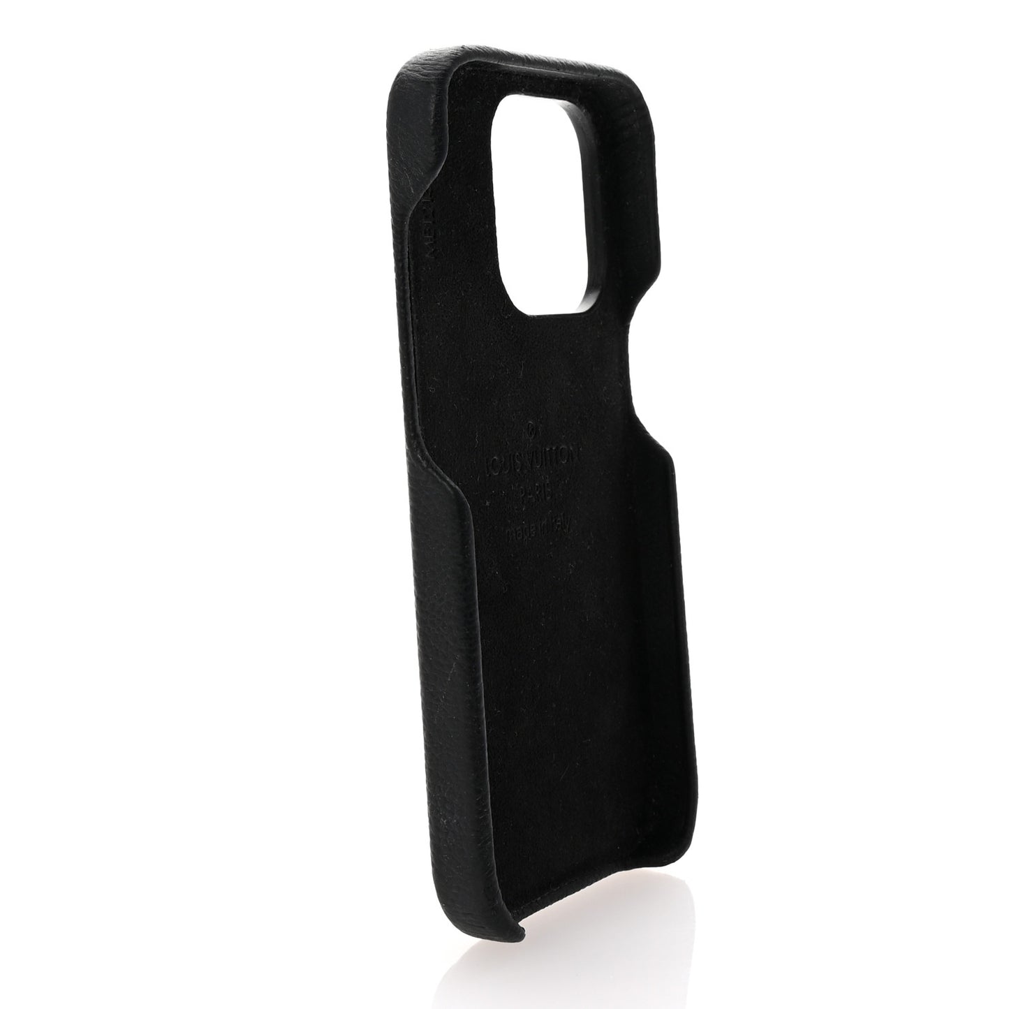 Reverse Monogram Pallas iPhone 14 Pro Bumper Black