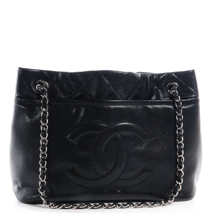 Chanel Caviar CC Timeless Tote Black 1 of 7
