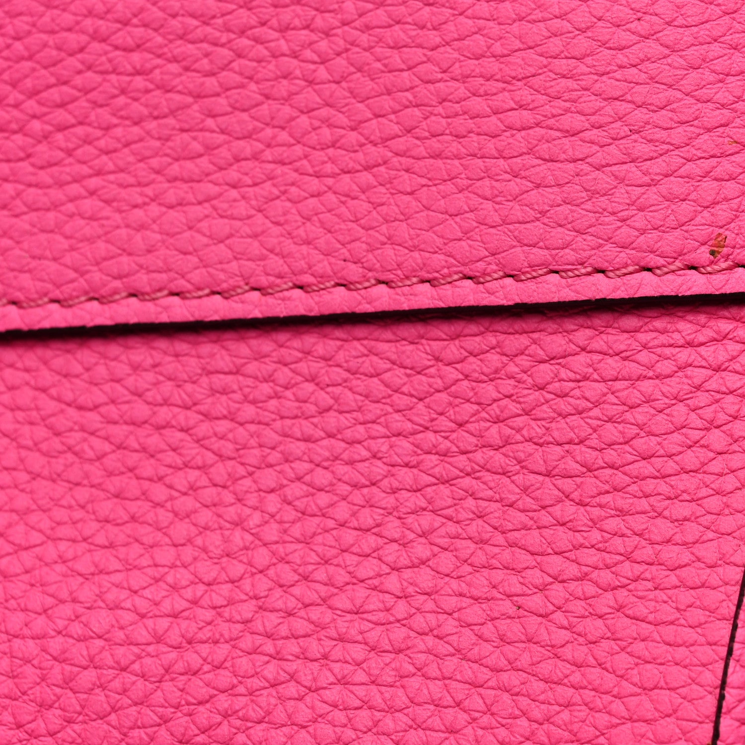 Celine Drummed Calfskin Mini Luggage Fluo Pink 12 of 12