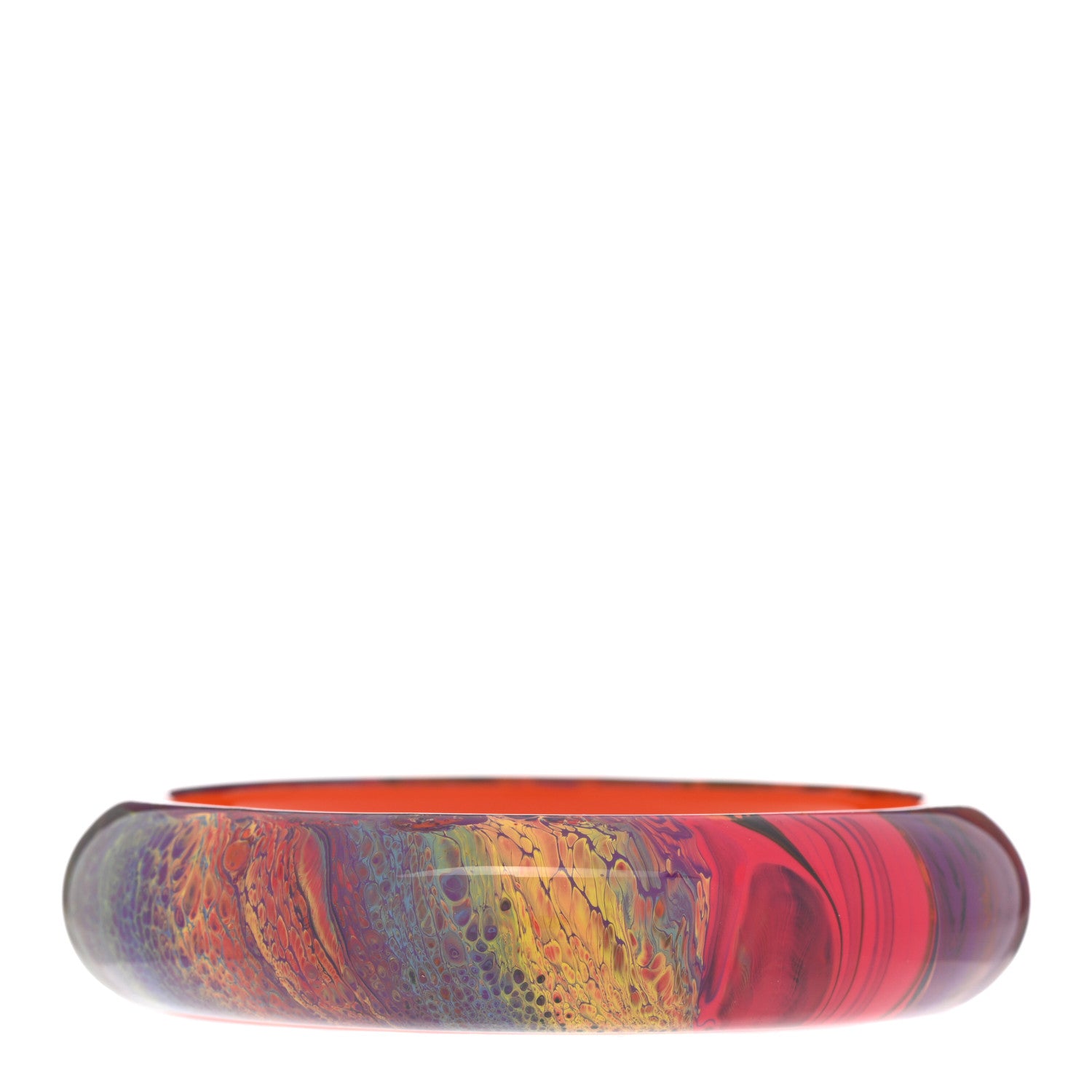 Hermes Lacquered Wood Bangle Bracelet 1 of 5