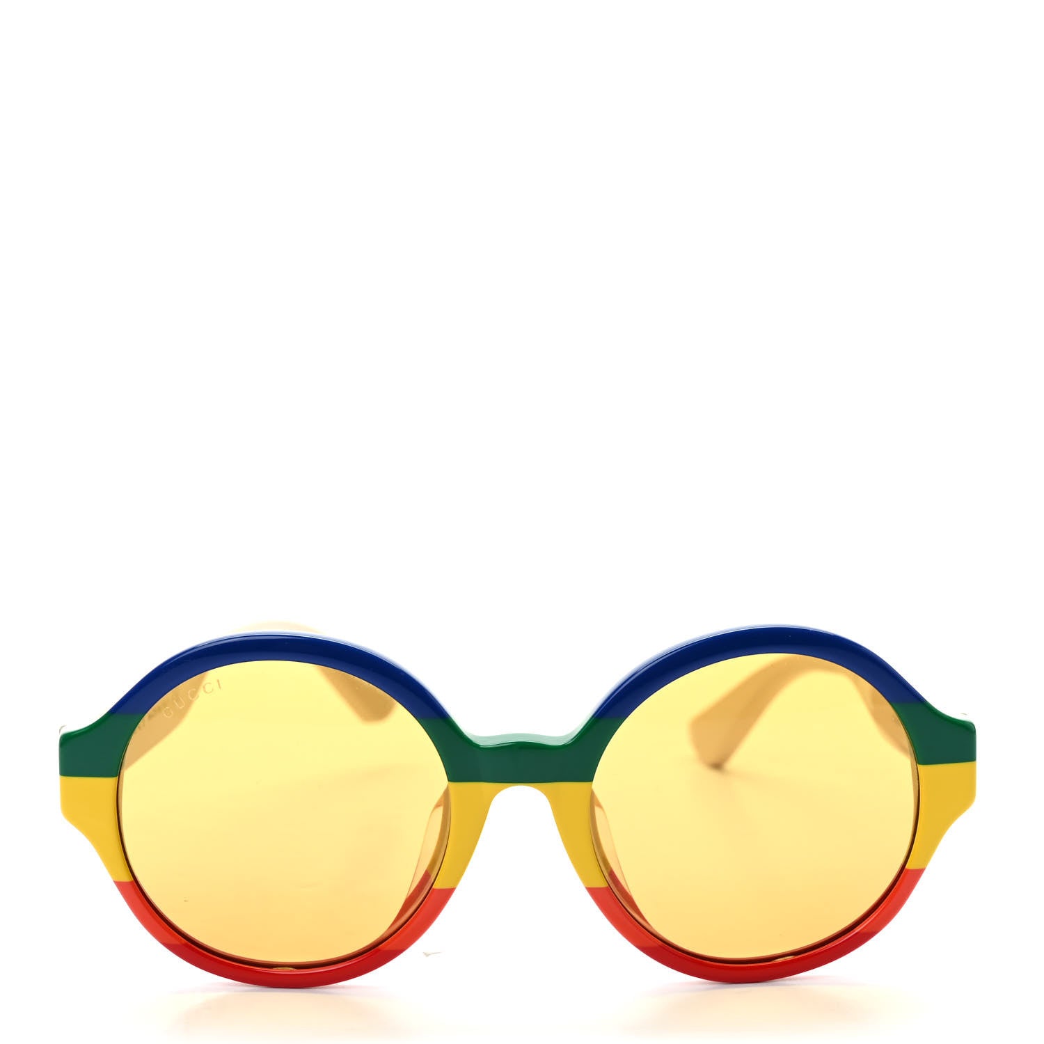 Gucci Round Web Sunglasses GG0280SA Light Beige Multicolor 2 of 7