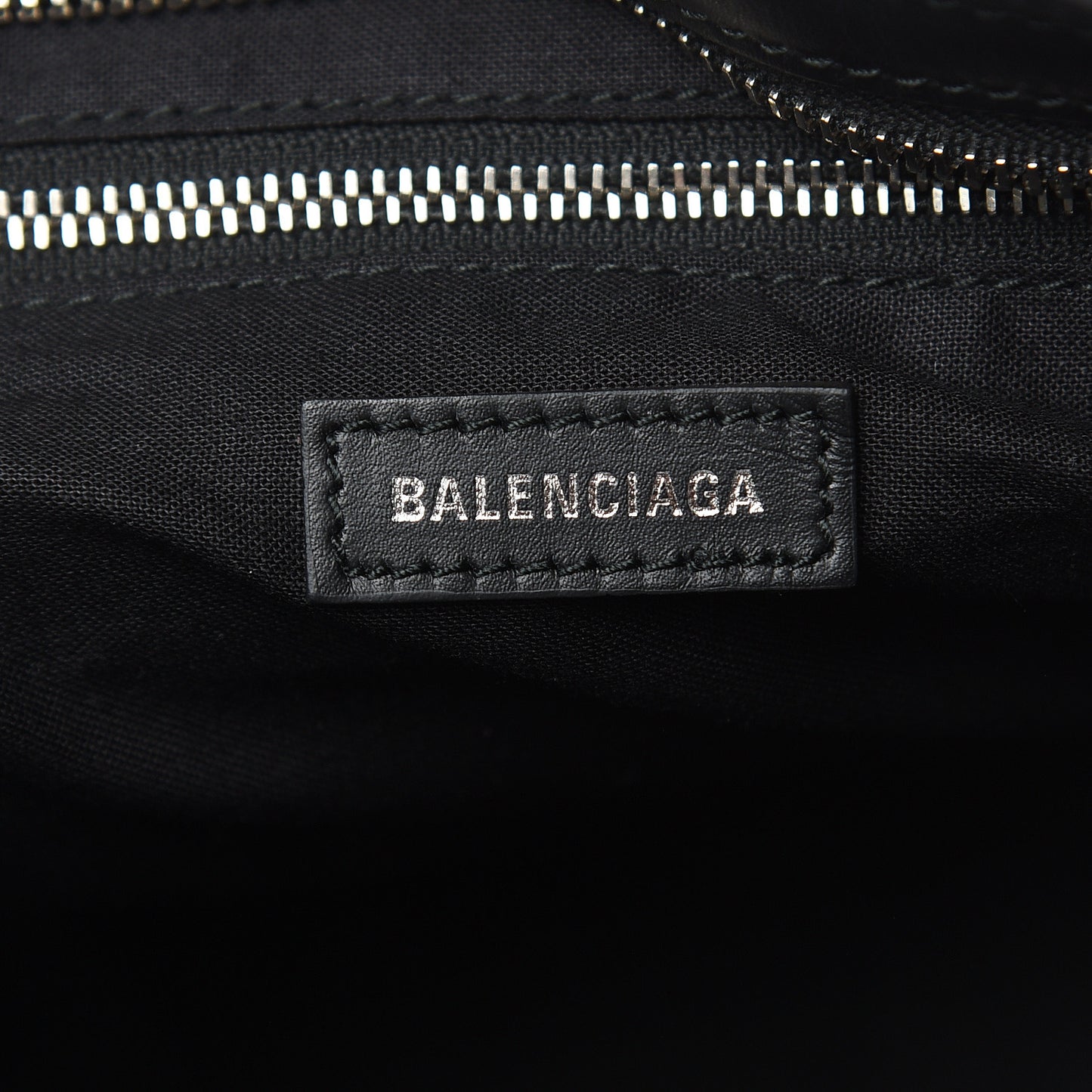 Canvas Satin Calfskin Diagonal Allover Logo Print Classic Silver Hardware S City Black White