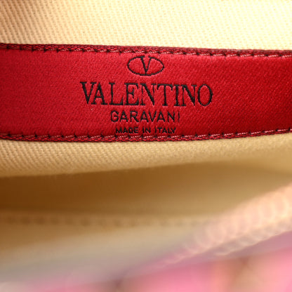 Valentino Garavani Vitello Rockstud Tote Deep Cyclamin 7 of 13