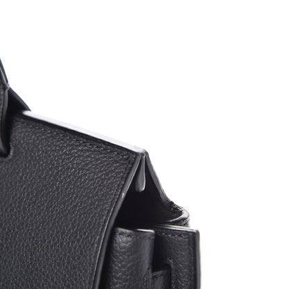 MCM Pebbled Calfskin Medium Milla Backpack Black 7 of 15