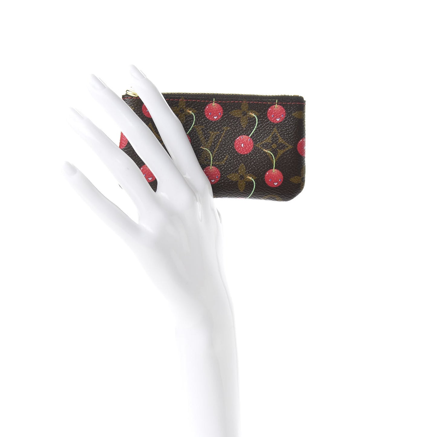Monogram Cerises Key Pouch