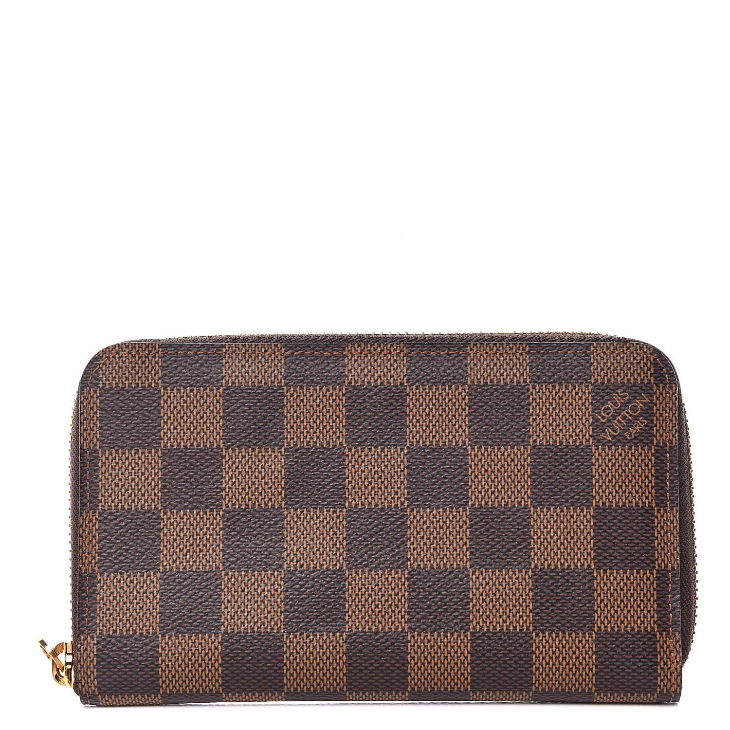 Louis Vuitton Damier Ebene Zippy Compact Wallet 1 of 8