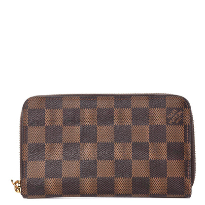 Louis Vuitton Damier Ebene Zippy Compact Wallet 1 of 8