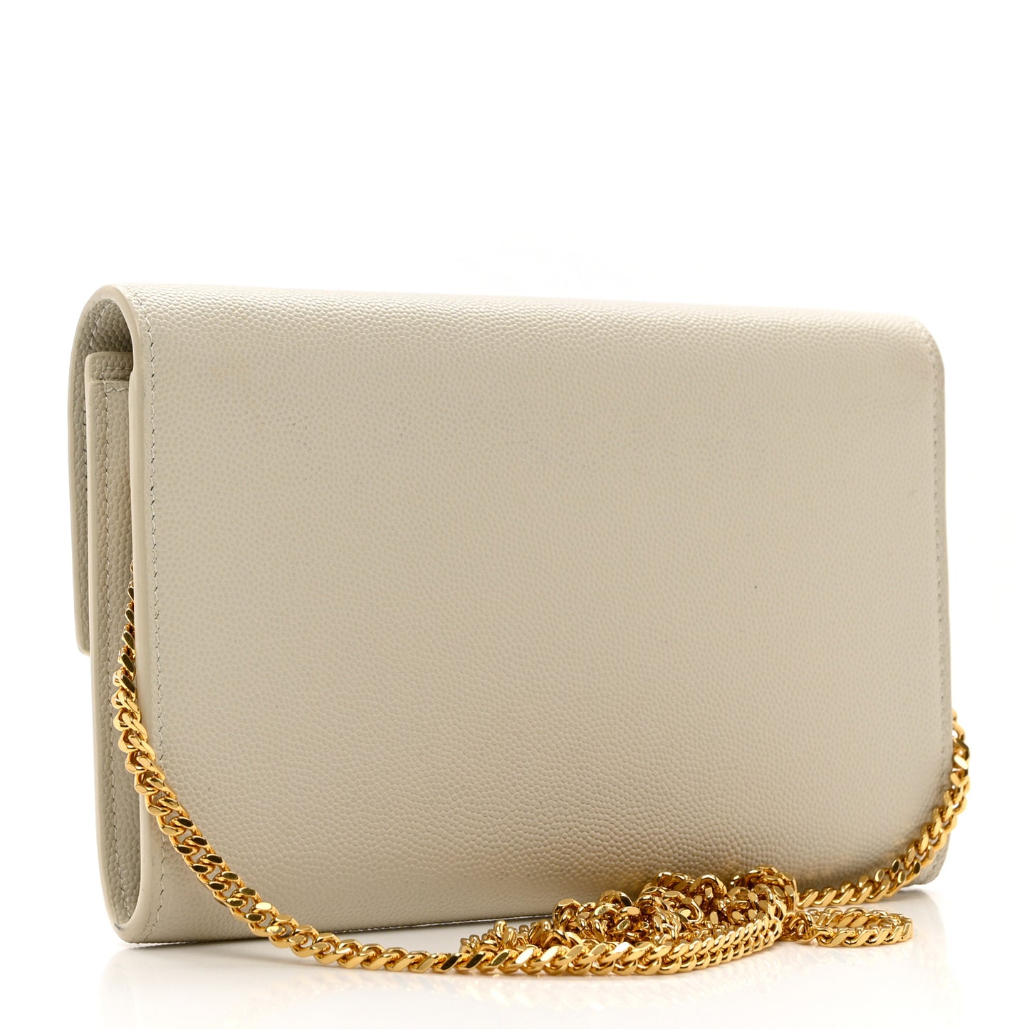 Grain De Poudre Monogram Uptown Chain Wallet Crema Soft