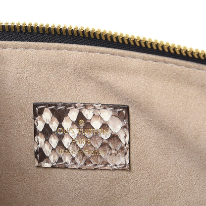 Louis Vuitton Python Monogram Pallas Black 6 of 8