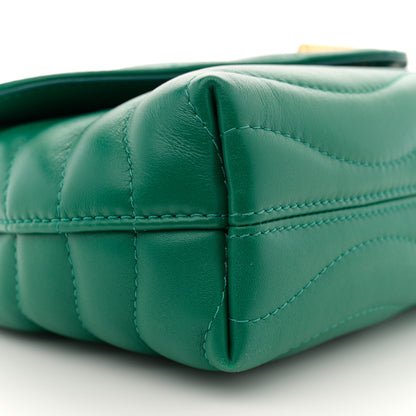 Louis Vuitton Calfskin New Wave Chain Bag MM NM Emerald 8 of 10