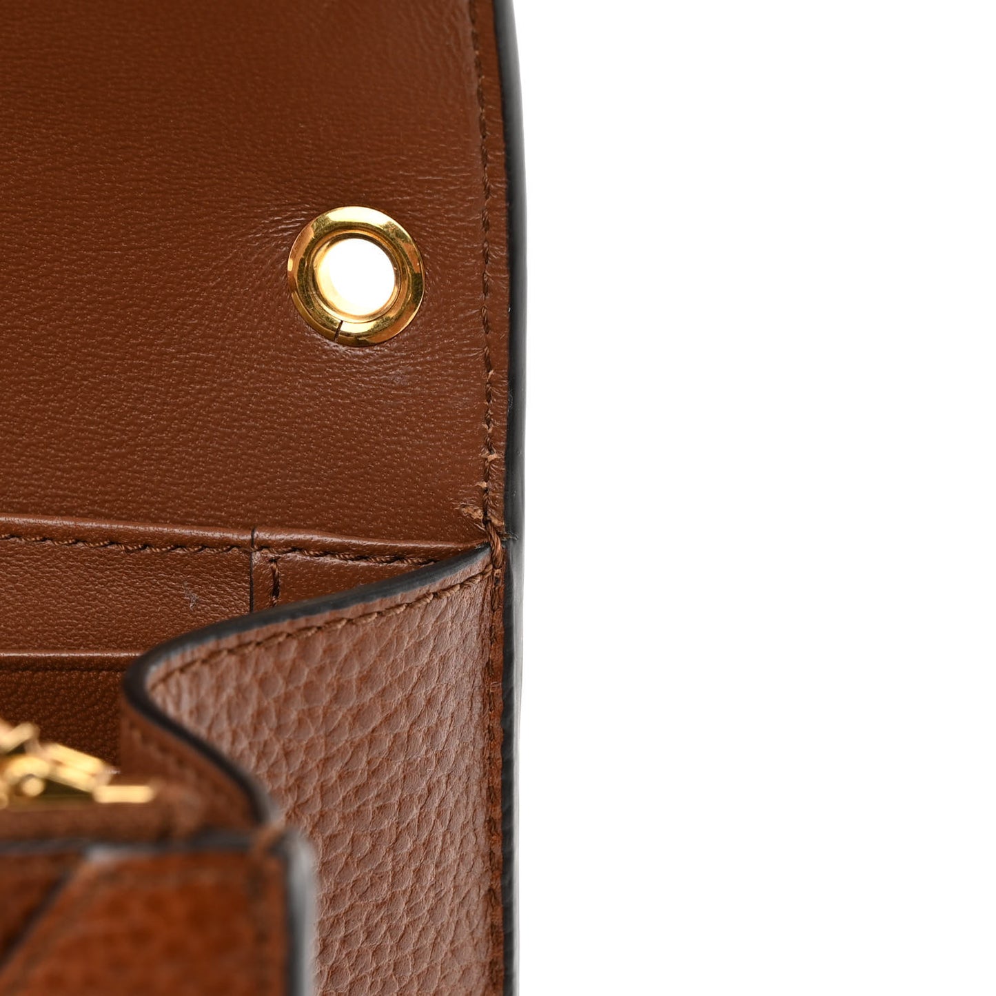 Small Classic Grain Calfskin Medium Darley Oak