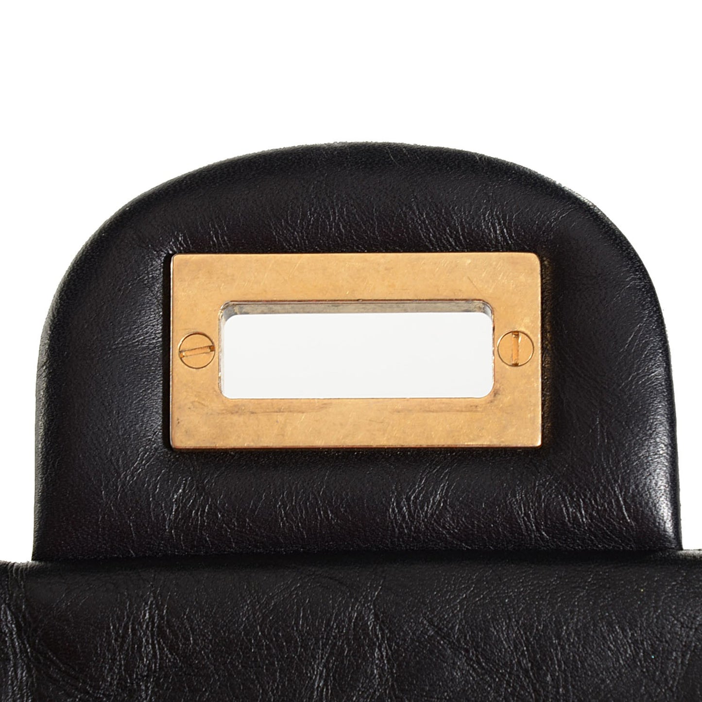 Aged Calfskin Quilted 2.55 Reissue 225 Flap Black