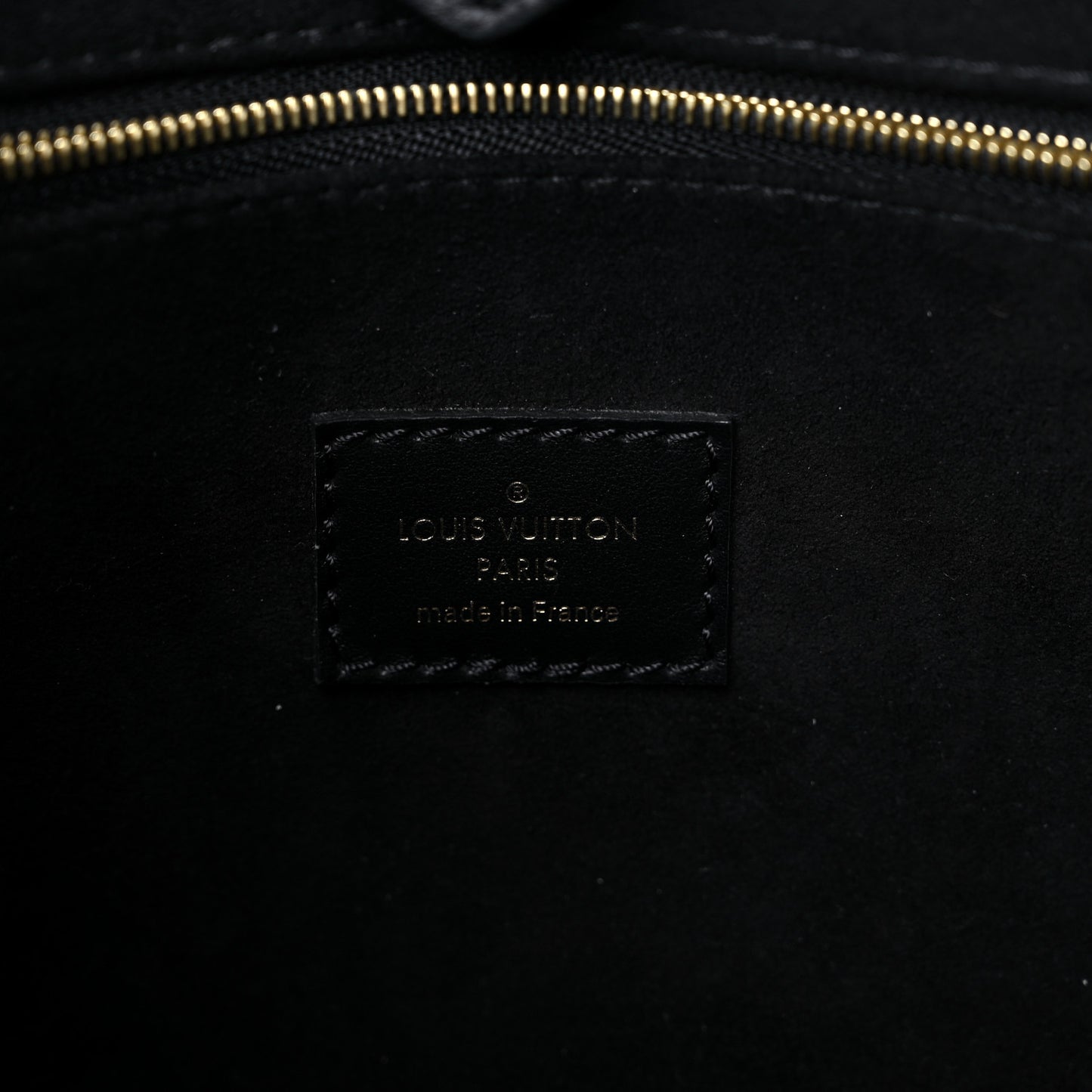 Grained Calfskin Shearling On My Side MM Black