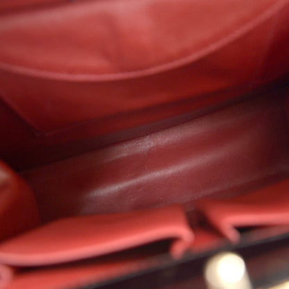 Prada Spazzolato Logo Print Framed Bag Nero Black 9 of 9