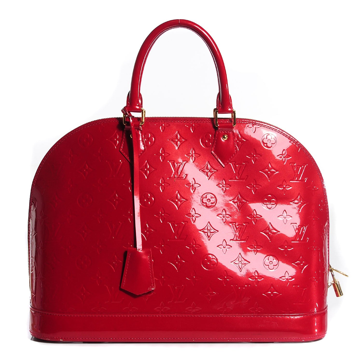 Louis Vuitton Vernis Alma GM Pomme D'Amour 1 of 7