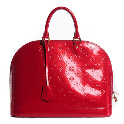Louis Vuitton Vernis Alma GM Pomme D'Amour 1 of 7
