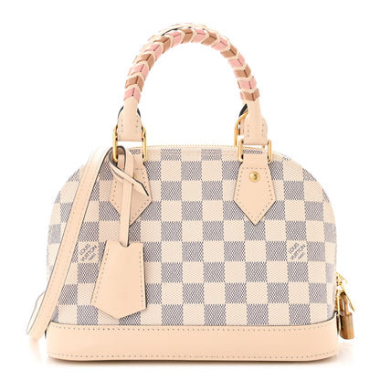 Louis Vuitton Damier Azur Braided Alma BB 1 of 12