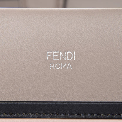 Fendi Vitello Century F is Fendi Small Runaway Satchel Tortora Soap Grigio Perla Burro Black 7 of 9