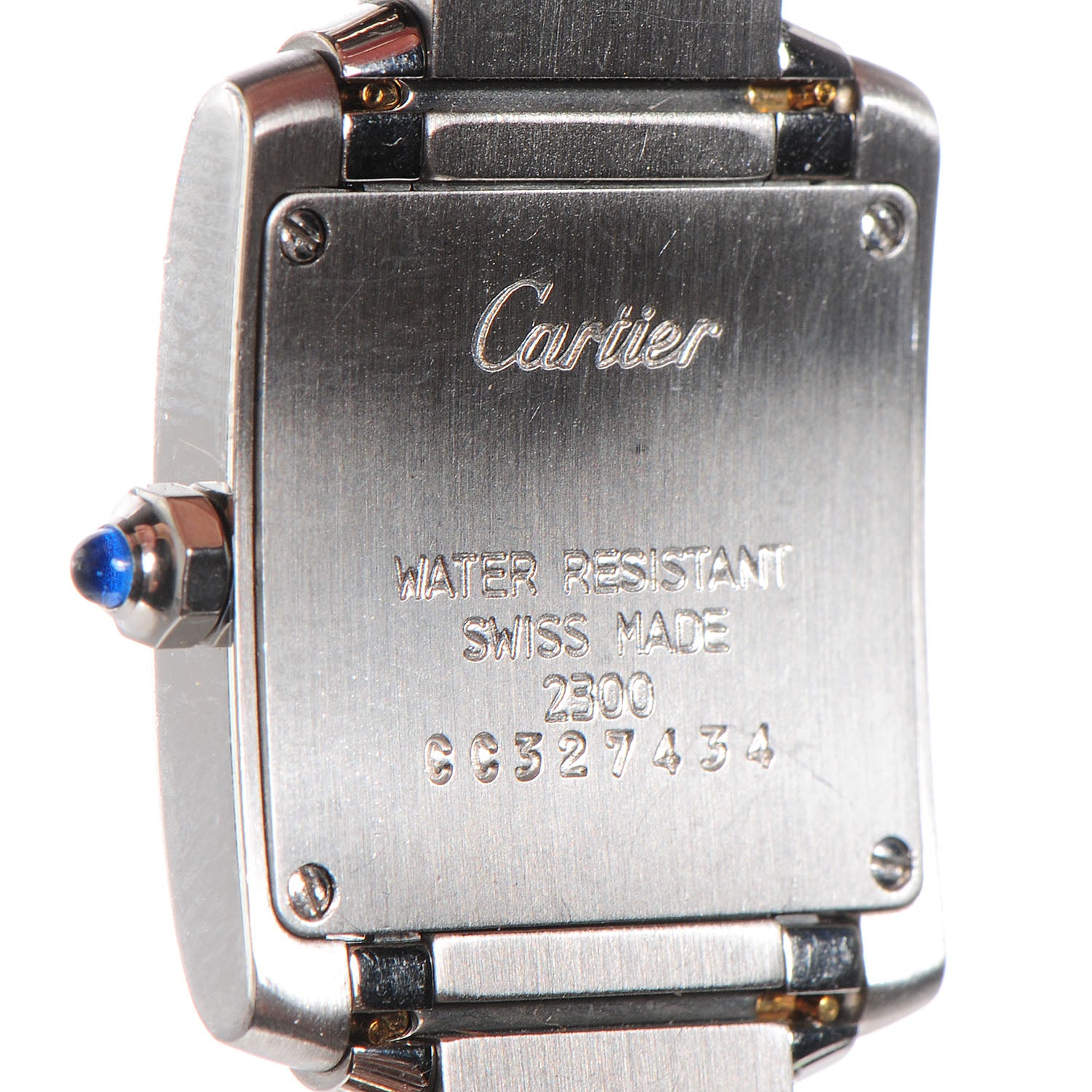 Cartier Stainless Steel 20mm Tank Francaise Quartz Watch 5 of 9