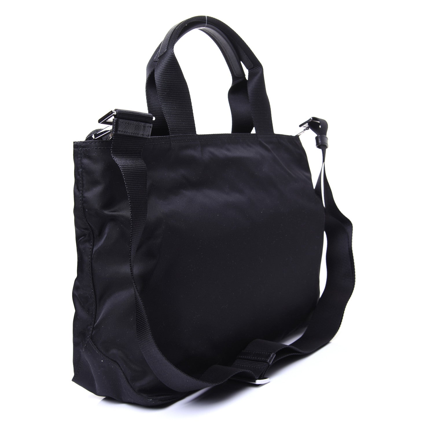Prada Nylon Tessuto Vela Tote Black 3 of 10