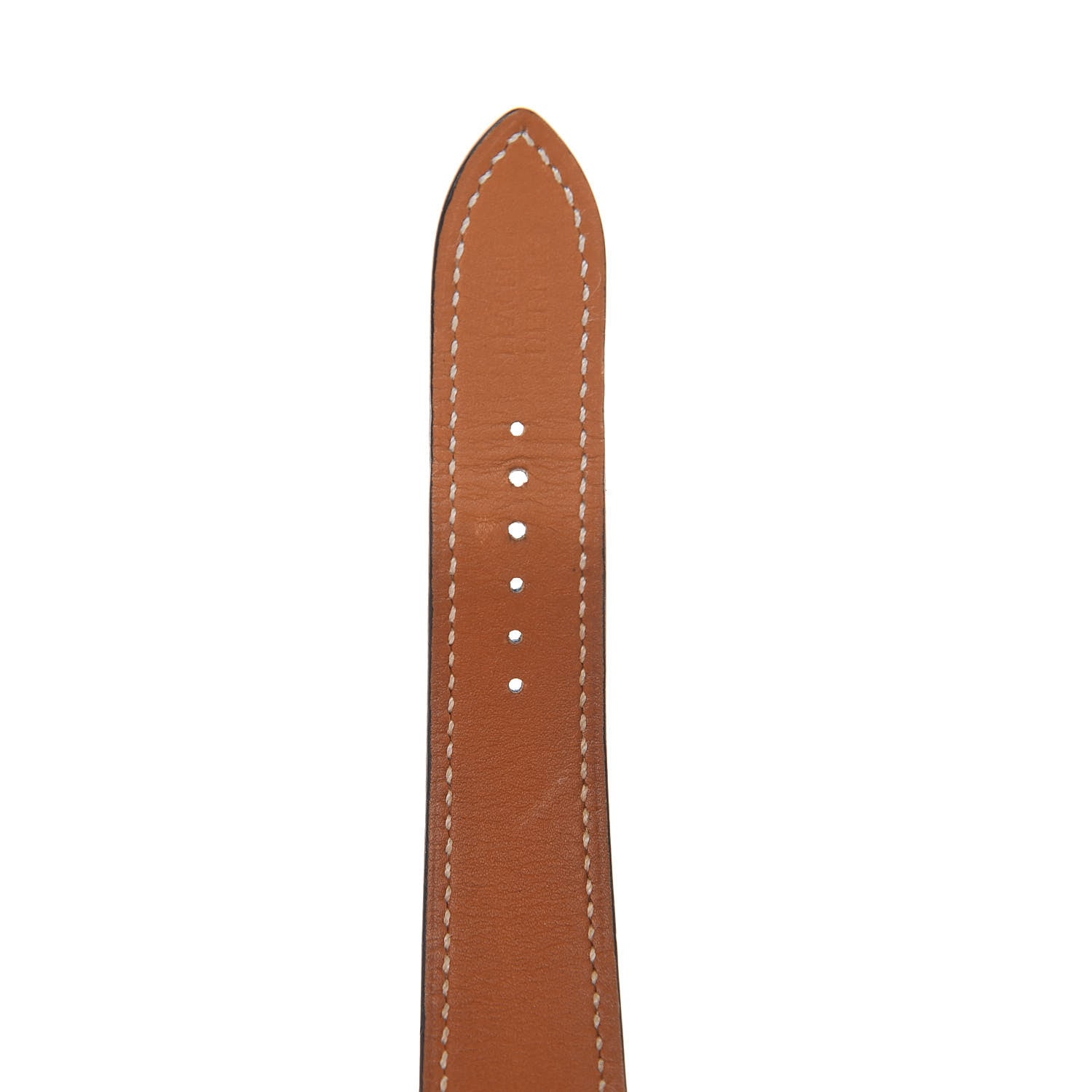 Hermes Swift Heure H Hour Watch Strap Blue Jean 6 of 6
