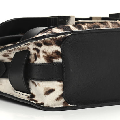 Proenza Schouler Calf Hair Leopard Print Mini PS11 Classic Shoulder Bag Black 3 of 9