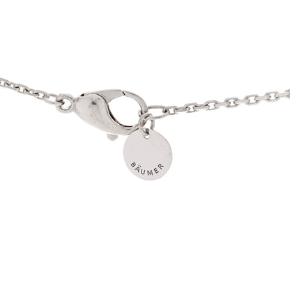 Chanel 18K White Gold Diamond Ceramic Ultra Necklace Black 5 of 5