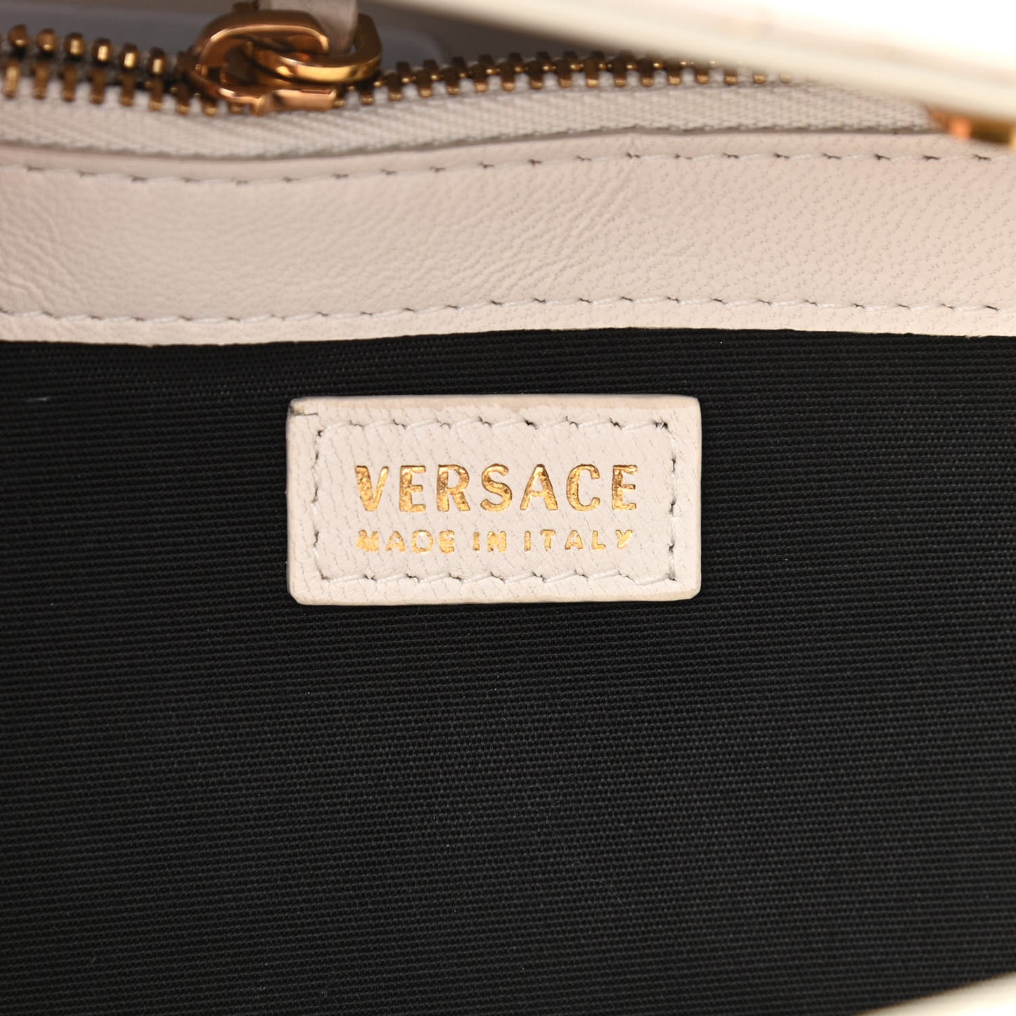 Calfskin Icon Quilted Wallet On Chain Crossbody White