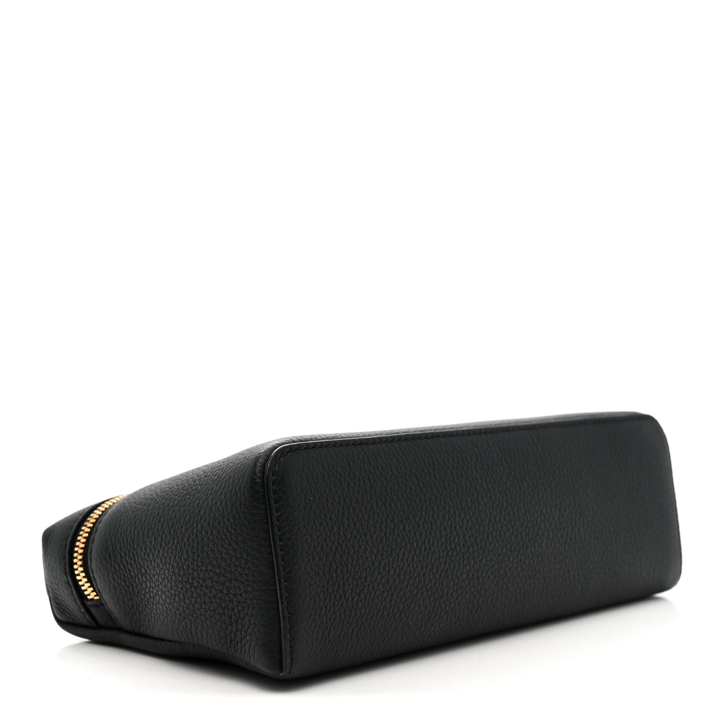 Grained Calfskin L19 Extra Pocket Pouch Black