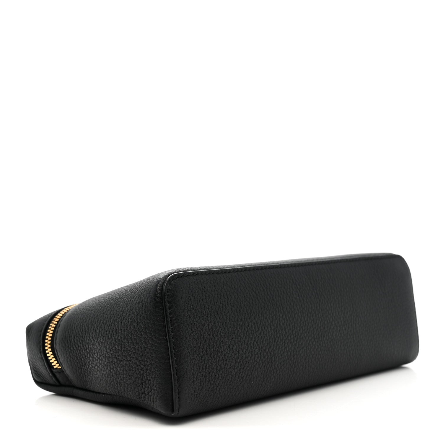 Loro Piana Grained Calfskin L19 Extra Pocket Pouch Black 4 of 9