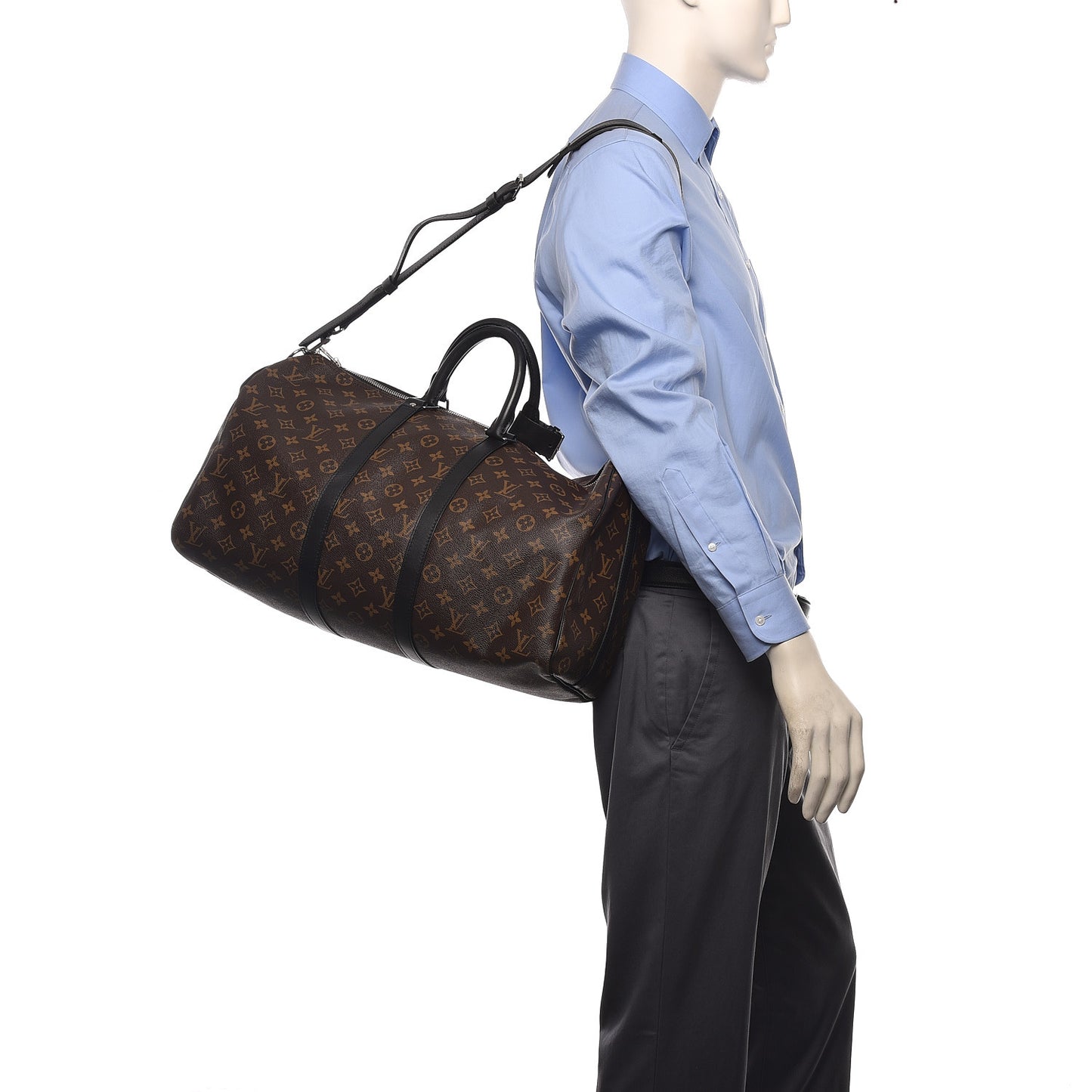 Monogram Macassar Keepall Bandouliere 45