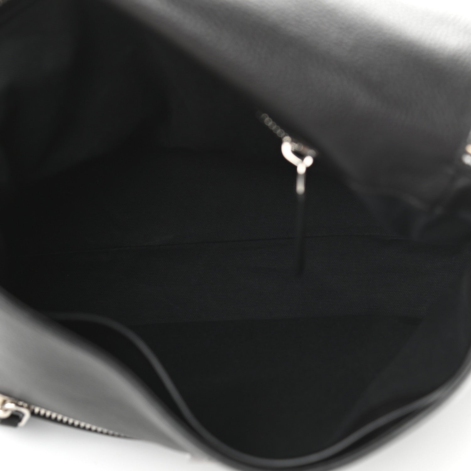 Givenchy Grained Calfskin Medium Pandora Pure Flap Bag Black 7 of 10