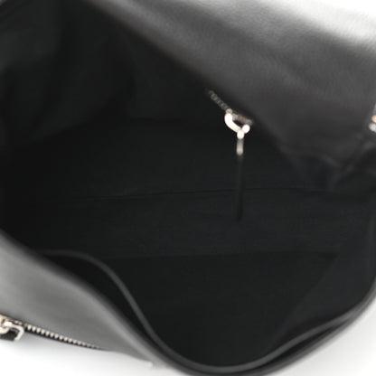 Givenchy Grained Calfskin Medium Pandora Pure Flap Bag Black 7 of 10