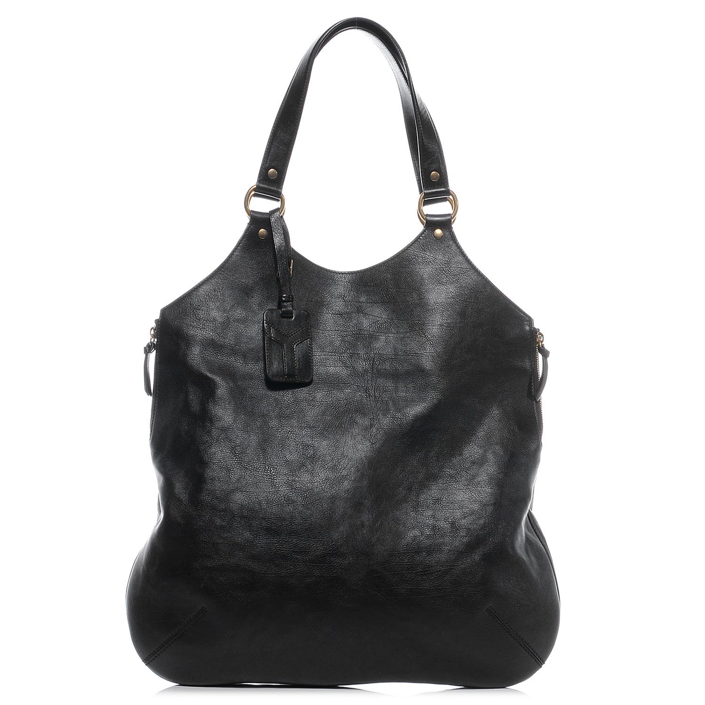 Calfskin Tribute Tote Brown