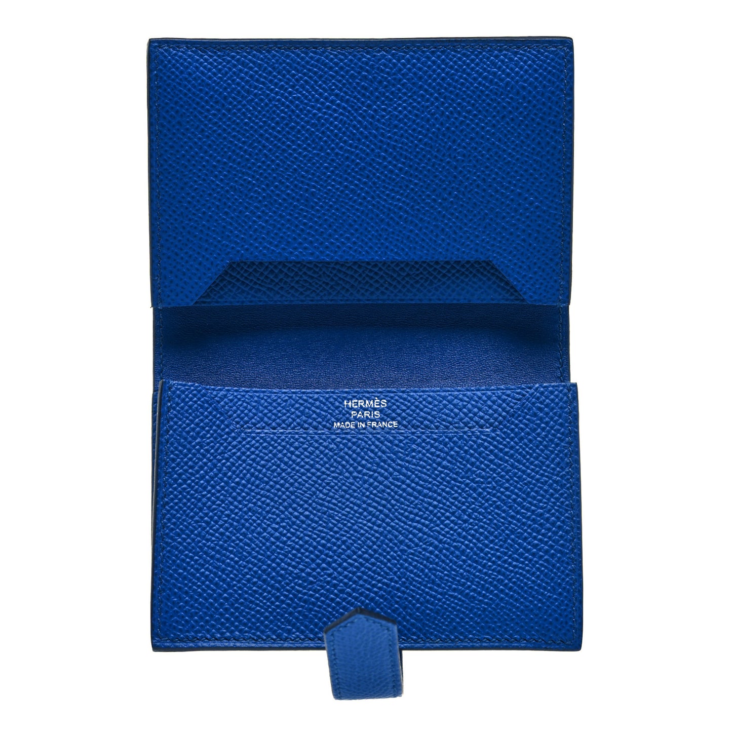 Epsom Bearn Card Holder Wallet Bleu De France